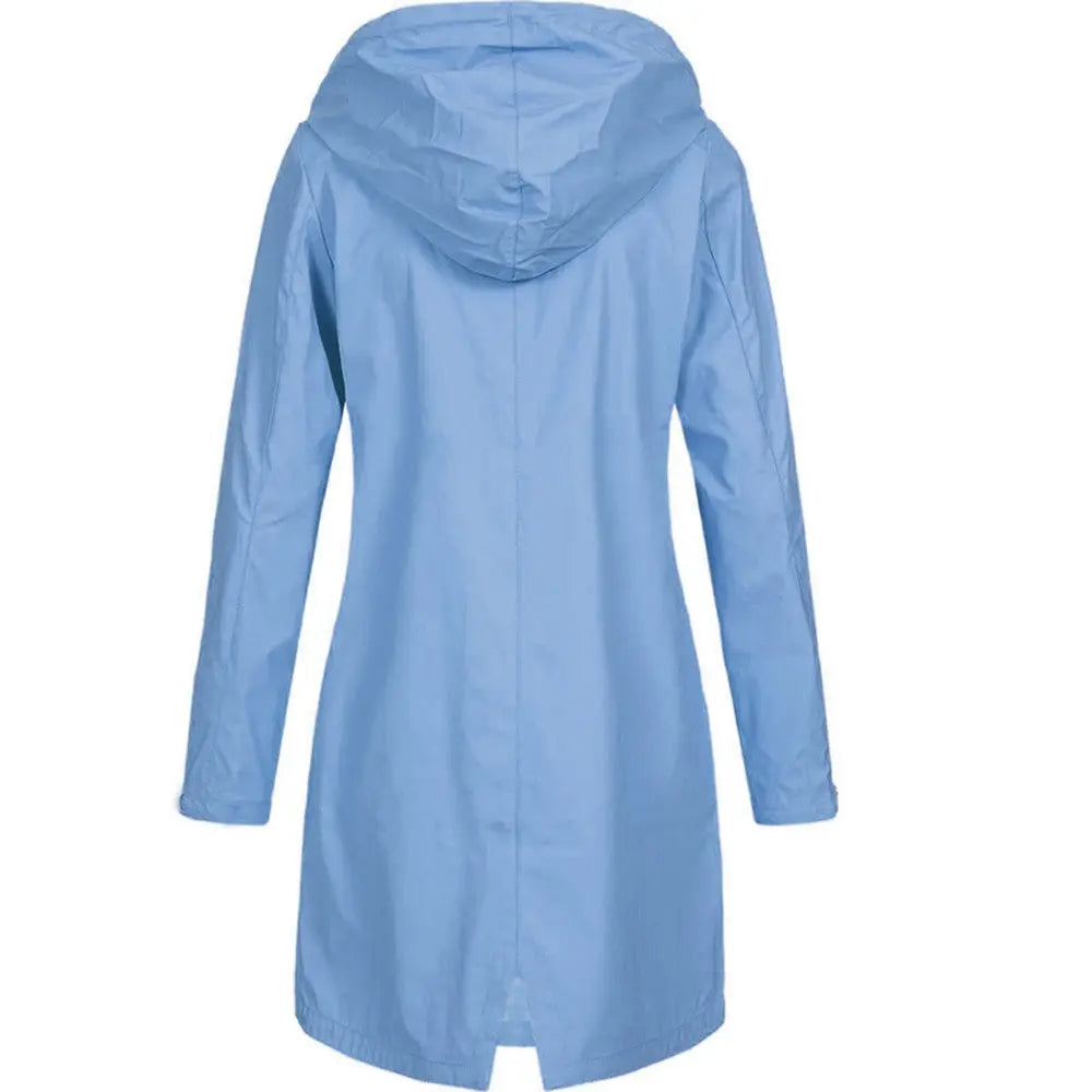 Liora – Stylish Women's Rain Jacket With Hood For Trendy Weather Protection 4