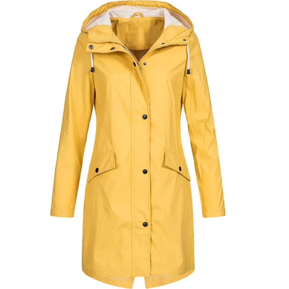 Liora – Stylish Women's Rain Jacket With Hood For Trendy Weather Protection 6
