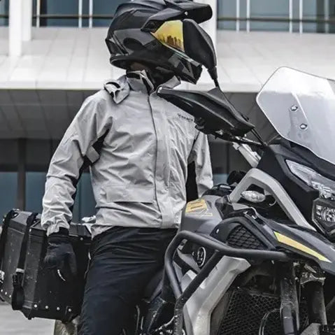 Liam – Lightweight Waterproof Motorcycle Raincoat Suit for Men & Women