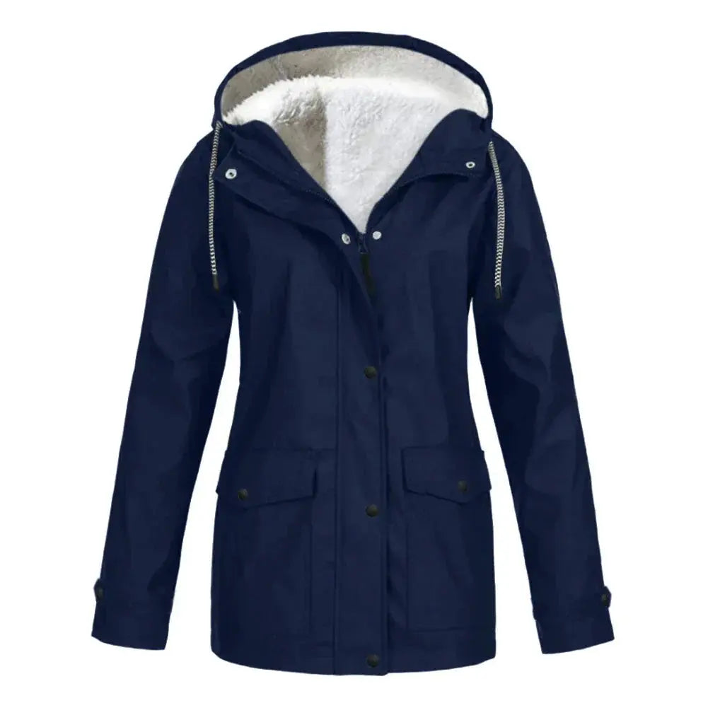 Liora – Stylish Women's Rain Jacket With Warmth For Cold, Wet Days 4