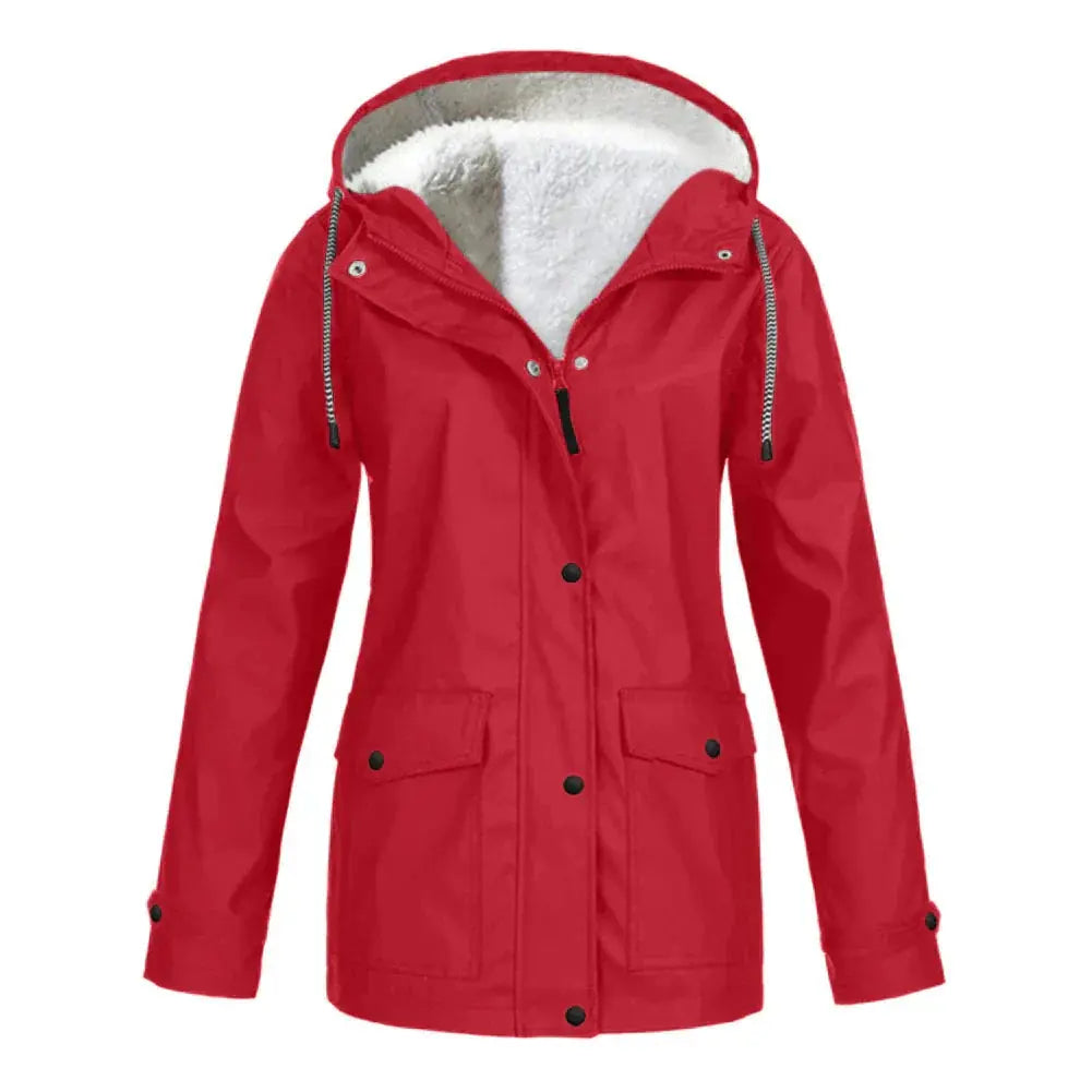 Liora – Stylish Women's Rain Jacket With Warmth For Cold, Wet Days 7
