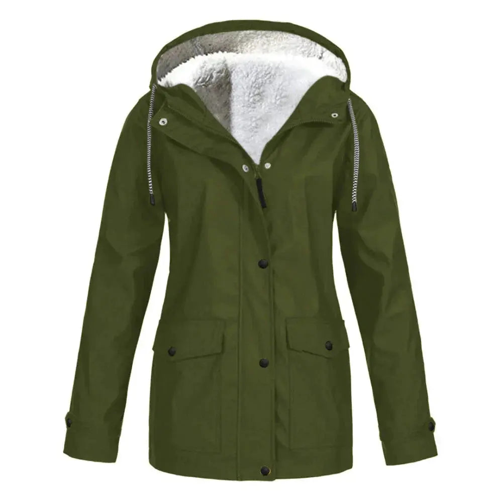 Liora – Stylish Women's Rain Jacket With Warmth For Cold, Wet Days 8