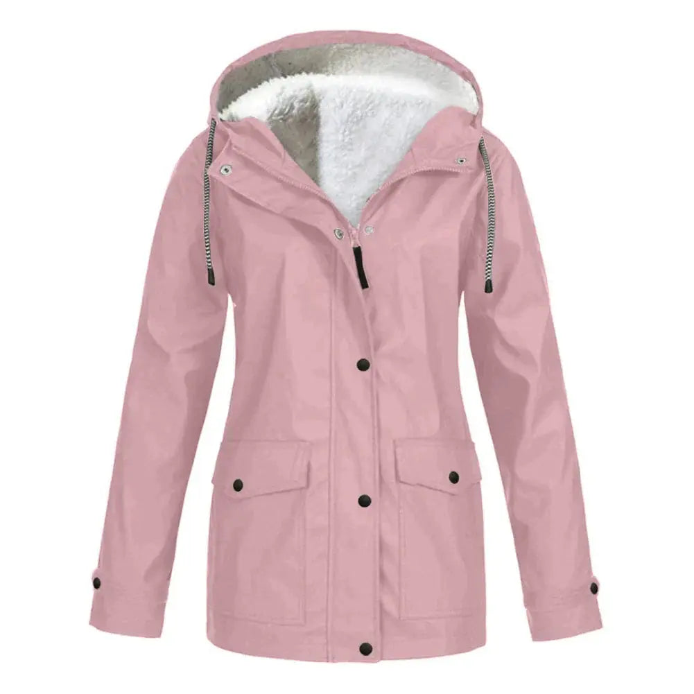 Liora – Stylish Women's Rain Jacket With Warmth For Cold, Wet Days 9