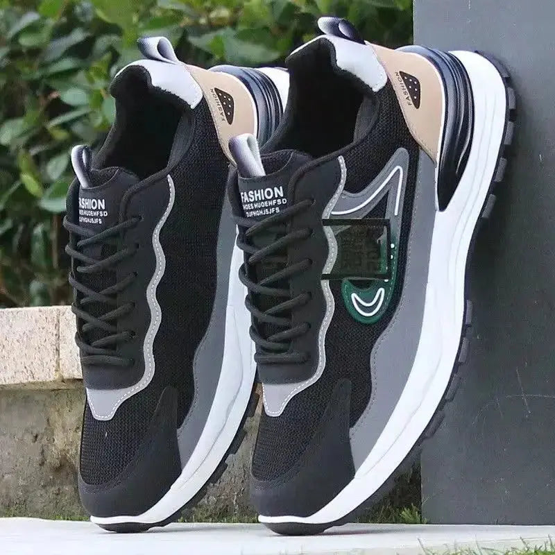 Caden - Breathable Men's Running Shoes With Thick Sole For Casual Wear 3