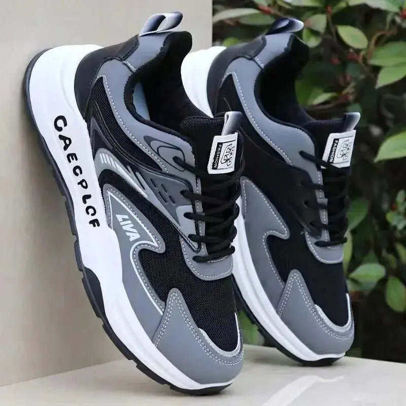 Caden - Breathable Men's Running Shoes With Thick Sole For Casual Wear 8