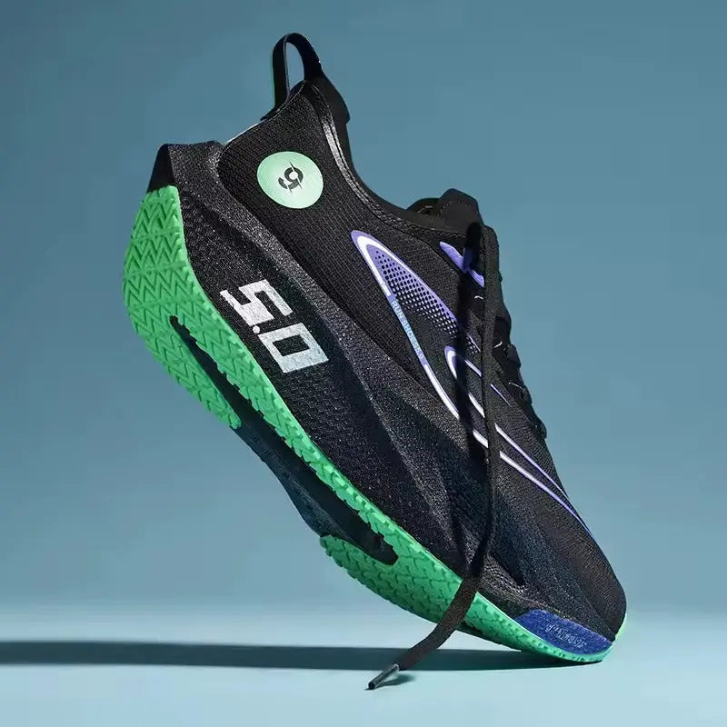 MunaWear - Running Shoes - Caden - Full-Length Carbon Plate Running Shoes With Breathable Mesh For Summer Sports - 