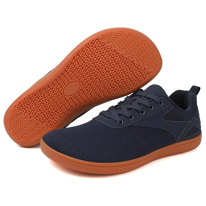 MunaWear  Running Shoes  Ethan – Mens Casual Trainers with Wide Toe Box for Jogging and Walking Comfort  blue-36