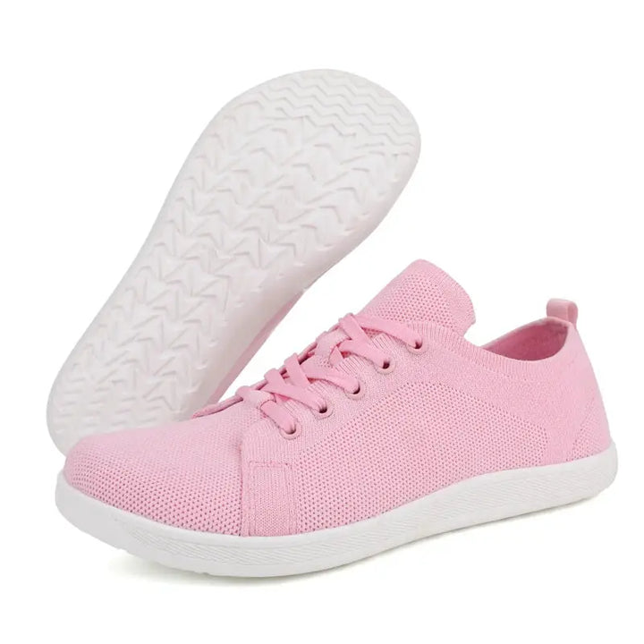 MunaWear  Running Shoes  Jordan - Wide Toe Minimalist Barefoot Running Shoes with Zero Drop Sole and Breathable Mesh for Women