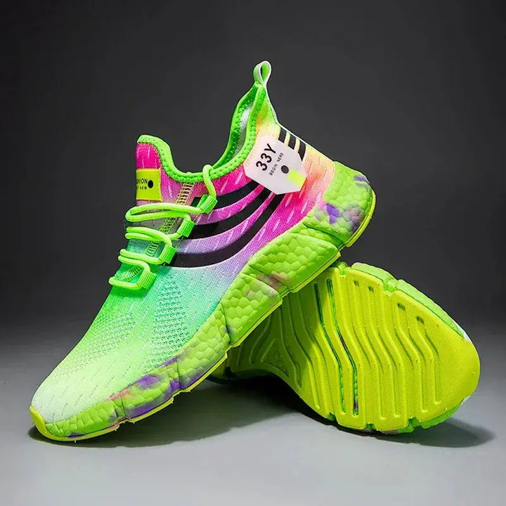 MunaWear  Running Shoes  Mia – Breathable Colorful Running Shoes for Men and Women with Non-Slip Design and Flexible Fit