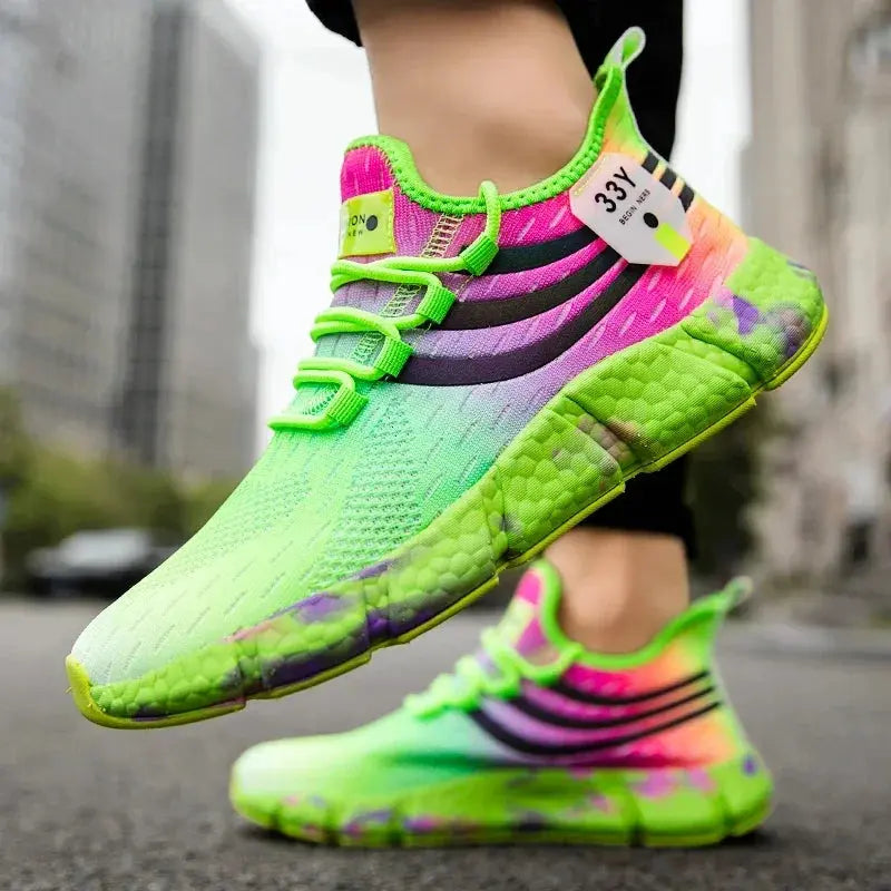 MunaWear  Running Shoes  Mia – Breathable Colorful Running Shoes for Men and Women with Non-Slip Design and Flexible Fit