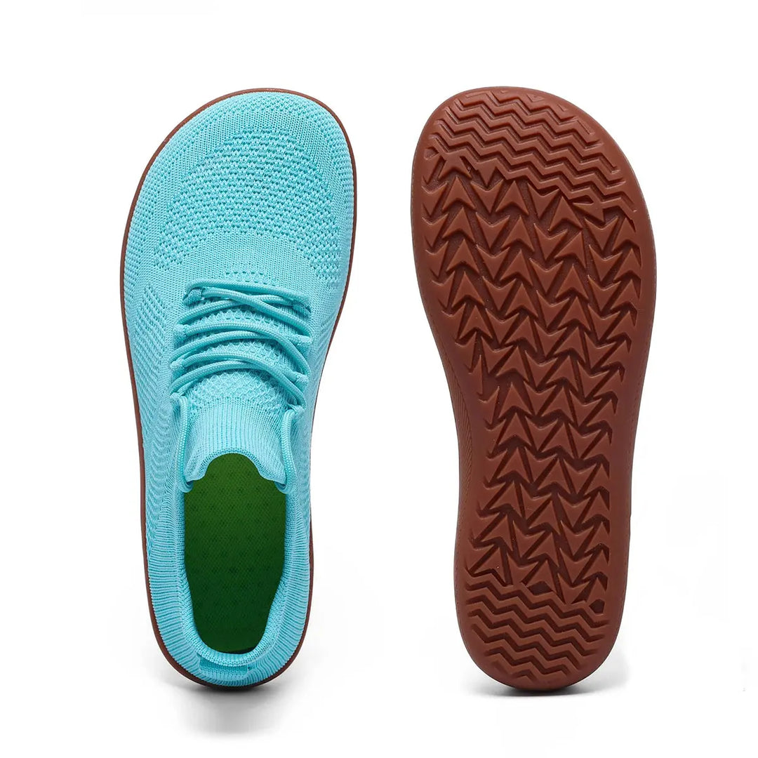 MunaWear  Running Shoes  Mia – Unisex Lightweight Minimalist Barefoot Running Shoes with Breathable Zero Soles  SKY-BLUE-38