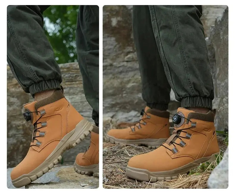 Ethan – Waterproof Steel Toe Safety Work Boots for Outdoor Adventures