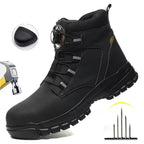 Ethan – Waterproof Steel Toe Safety Work Boots for Outdoor Adventures