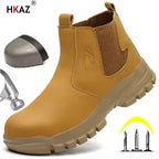 Ethan – Waterproof Steel Toe Safety Work Boots for Outdoor Adventures