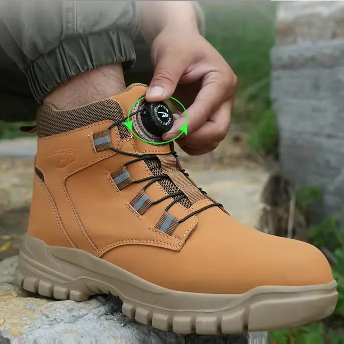 Ethan – Waterproof Steel Toe Safety Work Boots for Outdoor Adventures
