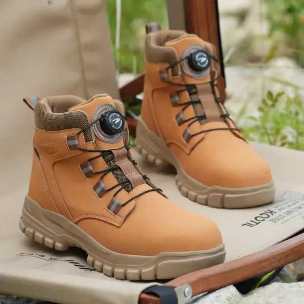 Ethan – Waterproof Steel Toe Safety Work Boots for Outdoor Adventures