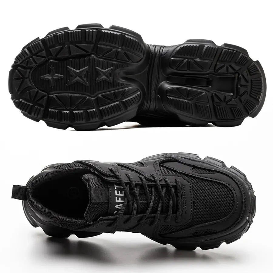 Caden – Durable Men's Steel Toe Sneakers With Puncture-Proof Design For Work Safety 2