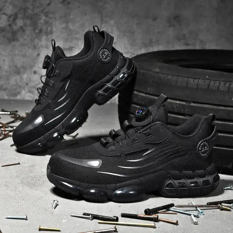 Marcus - Men's Military Tactical Boots with Side Zipper & Anti-Slip Design, Size 7-12 7