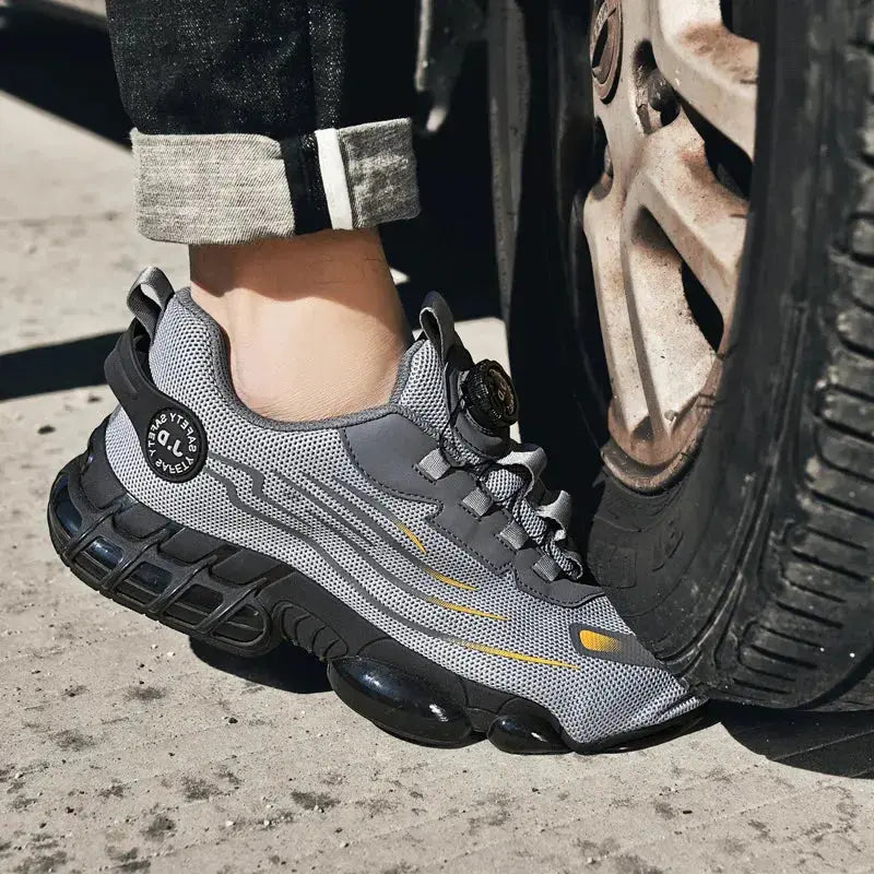 Marcus - Men's Military Tactical Boots with Side Zipper & Anti-Slip Design, Size 7-12 6