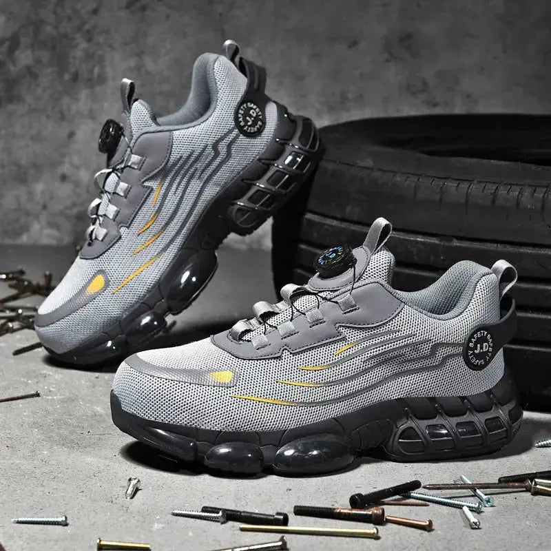 Marcus - Men's Military Tactical Boots with Side Zipper & Anti-Slip Design, Size 7-12 0