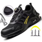 Caden – Steel Toe Work Shoes With Air Cushion And Slip Resistant Sole For Maximum Comfort