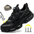 Caden – Steel Toe Work Shoes With Slip Resistant Sole For Men’s Industrial Safety 1