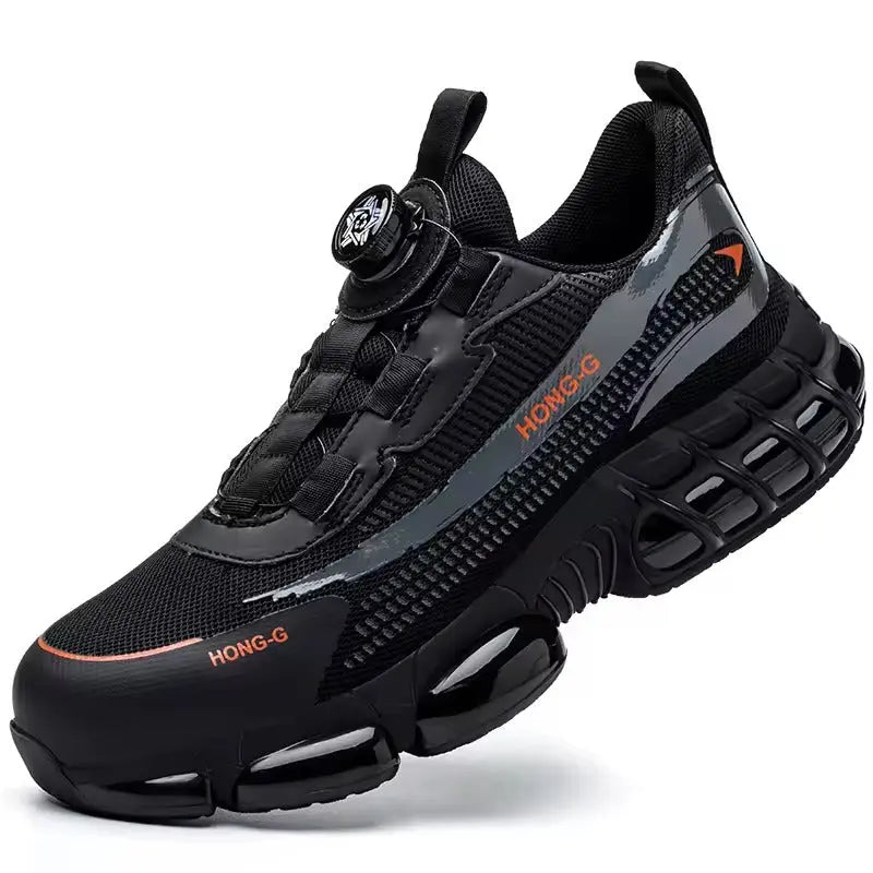 Caden – Steel Toe Work Shoes With Slip Resistant Sole For Men’s Industrial Safety