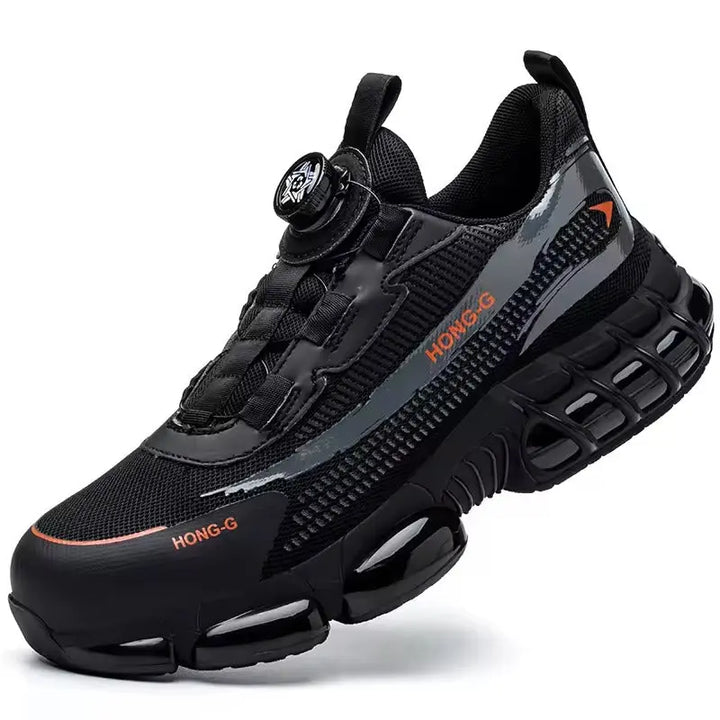 Caden – Steel Toe Work Shoes With Slip Resistant Sole For Men’s Industrial Safety