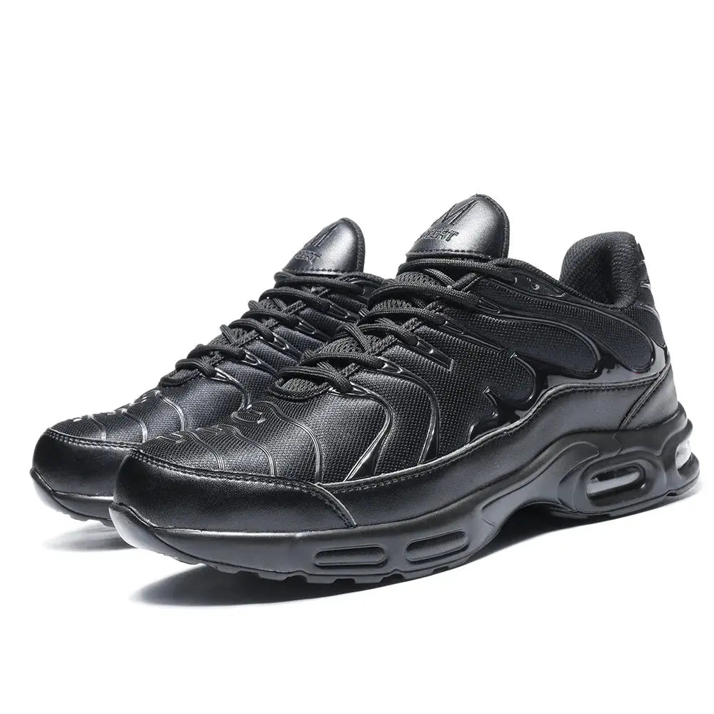 Caden – Lightweight Steel Toe Work Sneakers With Non-Slip Sole For Men’s Safety And Comfort black