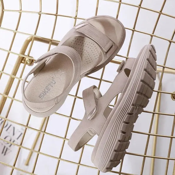 Supportive Womens Sandals with Adjustable Straps and Cushioned Sole for Casual Outings 3