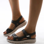 Supportive Womens Sandals with Adjustable Straps and Cushioned Sole for Casual Outings 5
