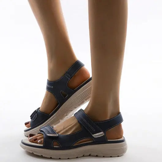 Supportive Womens Sandals with Adjustable Straps and Cushioned Sole for Casual Outings 7
