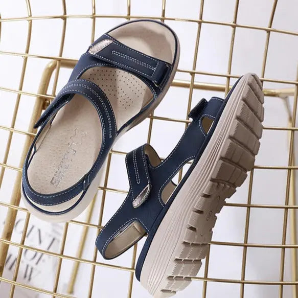 Supportive Womens Sandals with Adjustable Straps and Cushioned Sole for Casual Outings 8