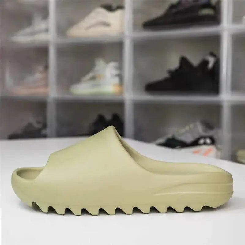 MunaWear  Sandals & Flip Flops  Luna – Stylish EVA Slides for Men and Women, Lightweight and Comfortable for Summer Beach Days  Green-38