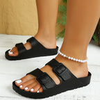 MunaWear  Sandals & Slides  Asher - Lightweight Men's Slippers with Adjustable Fit and Anti-Slip Sole for Ultimate Comfort 