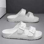 MunaWear - Sandals & Slides - Asher - Lightweight Unisex Slippers with Adjustable Fit and Anti-Slip Sole for Ultimate Comfort - 