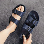 MunaWear - Sandals & Slides - Asher - Lightweight Unisex Slippers with Adjustable Fit and Anti-Slip Sole for Ultimate Comfort - 