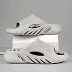 MunaWear - Sandals & Slides - Caden – Comfortable Indoor Outdoor Sandals with Soft Cushioned Footbed for Men - 