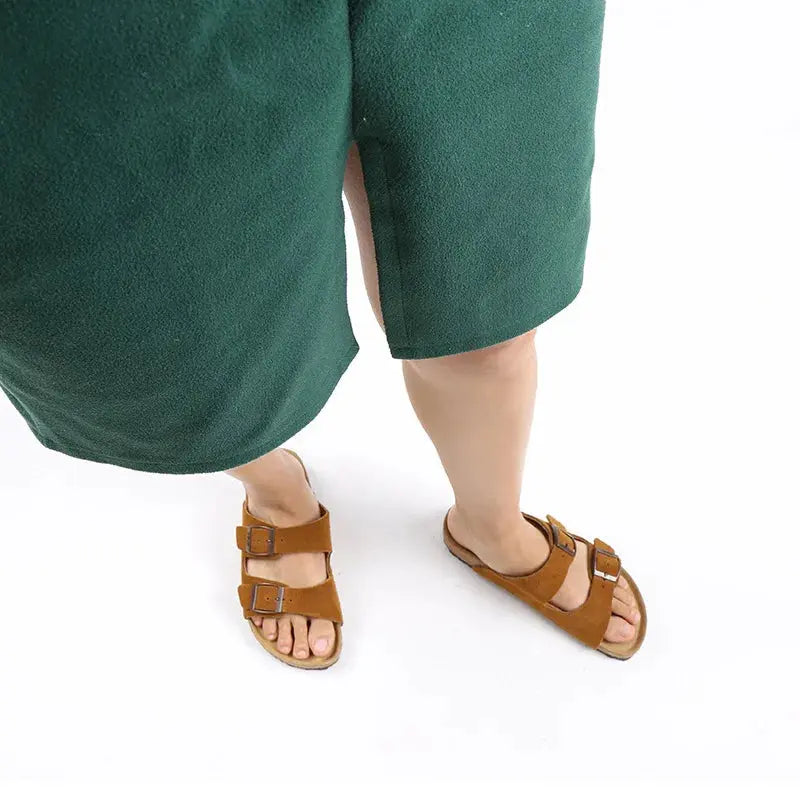 MunaWear  Sandals & Slides  Ethan – High-Quality Unisex Two-Buckle Casual Slides for Indoor & Outdoor Comfort