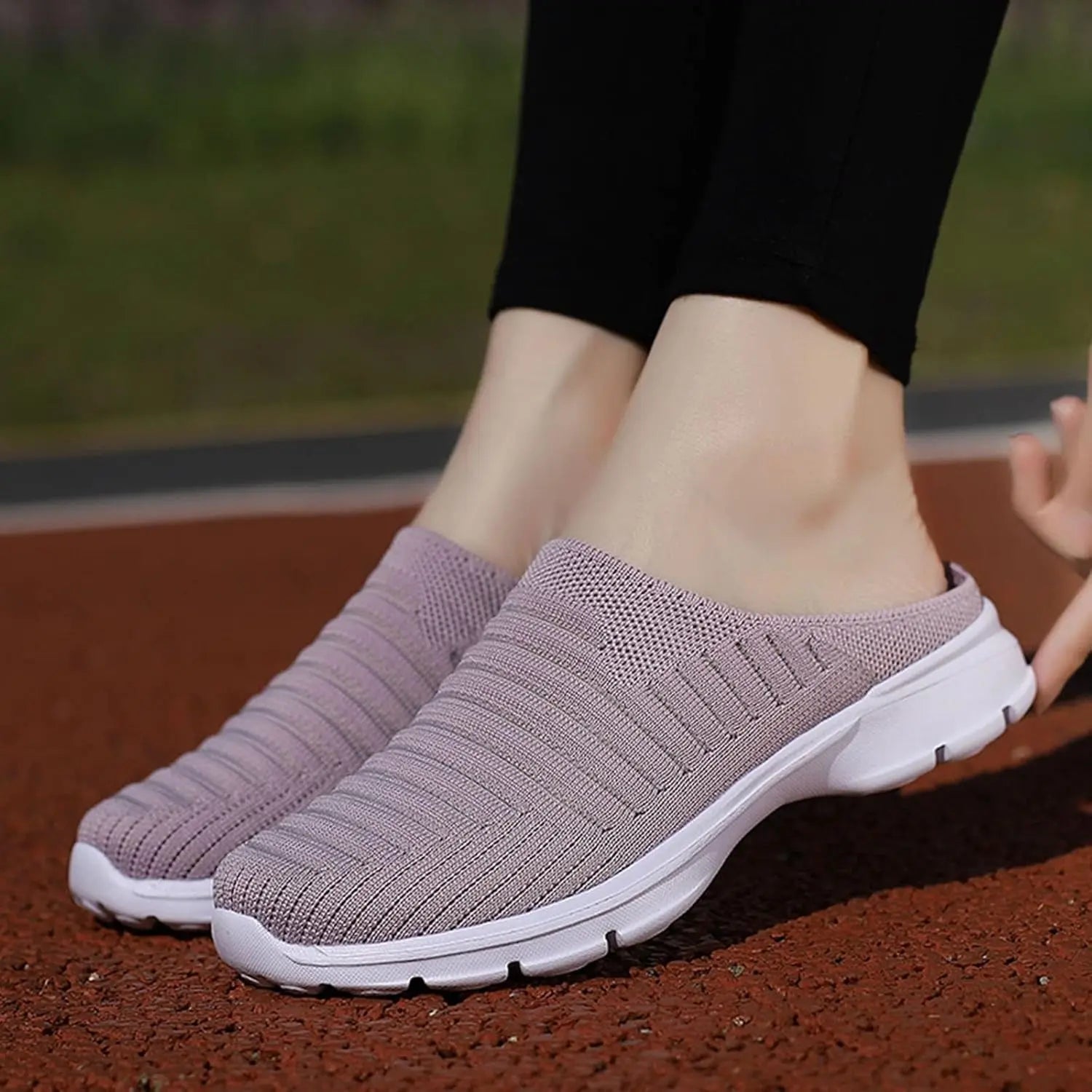 MunaWear - Sandals & Slides - Nuvora – Men and Women Indoor Slippers with Breathable Mesh and Thick Supportive Bottom - 