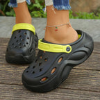 MunaWear - Sandals & Slides - Victoria – Chunky Platform Sandals for Women with Soft Thick Bottom and Non-Slip EVA Wedge - 