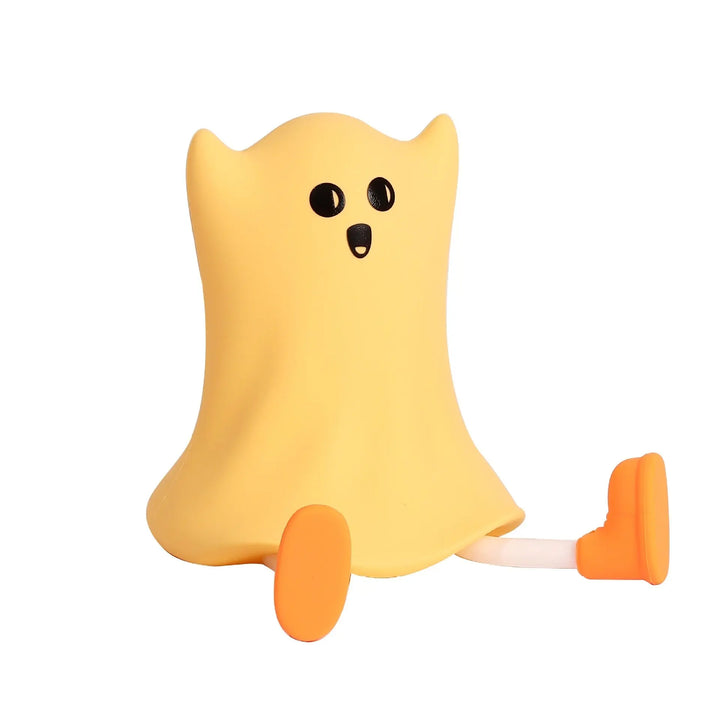 Halloween Ghost LED Night Light – Cute Cartoon Design for Kids' Rooms and Parties, Waterproof and Energy-Saving 1