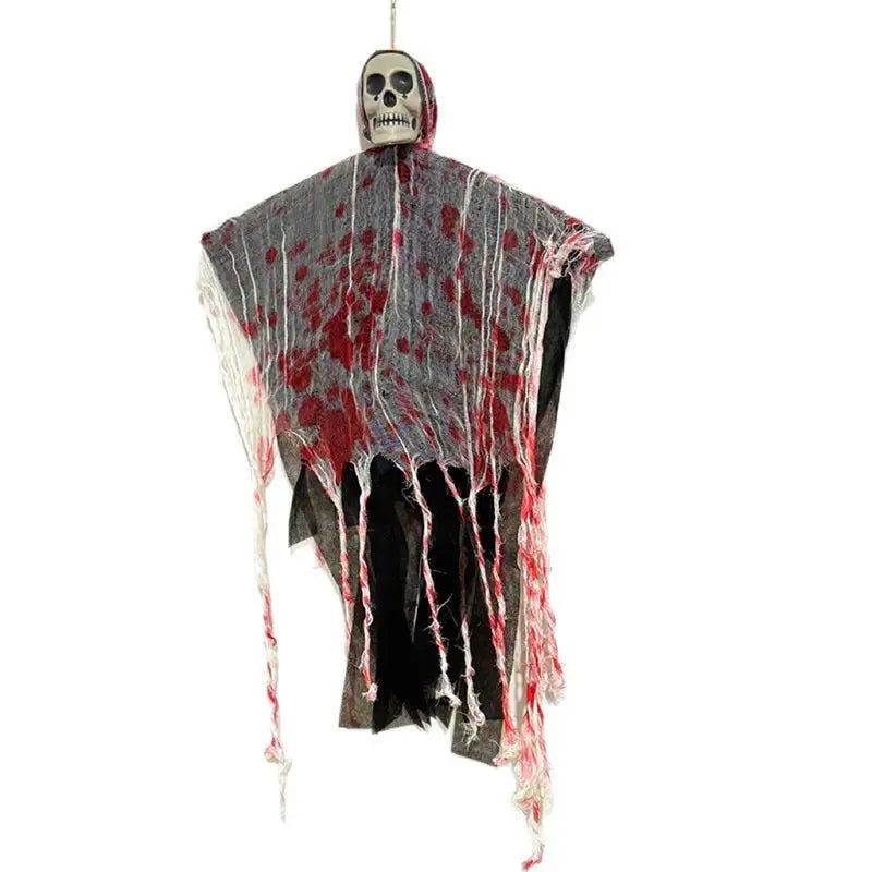 Spooky Hanging Bloody Skeletal Spirit Decoration – Scary Halloween Decoration for Indoor & Outdoor Use 6