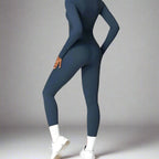 MunaWear  Sets  Amber - Stylish And Comfortable Long Sleeve Yoga Set With Leggings