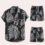 Amedeo – Men's Hawaiian Short Set with Lightweight Shirt & Shorts, Perfect for Summer Vacations | Sizes S-L 4