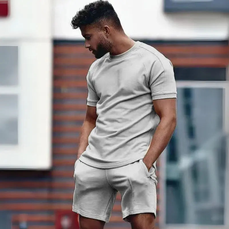 Ben – Comfortable Summer T-Shirt & Shorts Set for Men