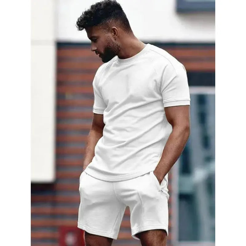 Ben – Comfortable Summer T-Shirt & Shorts Set for Men