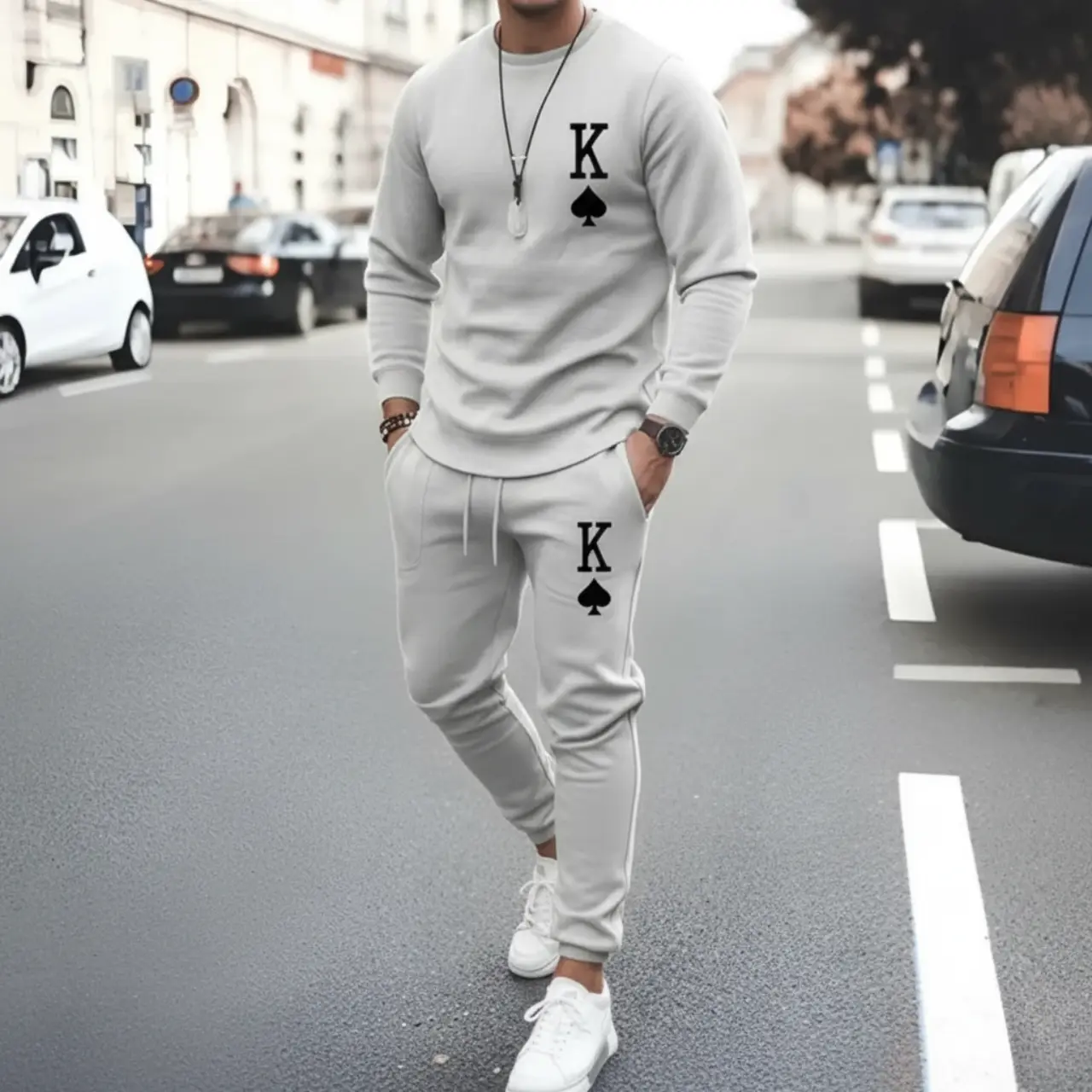MunaWear - Sets - Björn – Multifunctional Mens Tracksuit for Stylish Comfort and Versatility - 