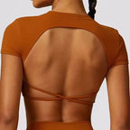 Dahlia - Stylish Women's Crop Top And Skirt Duo For Effortless Athleisure Chic