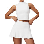 MunaWear - Sets - Isabella - Stylish Two-Piece Sports Set for Tennis, Padel, and Hockey Enthusiasts - 